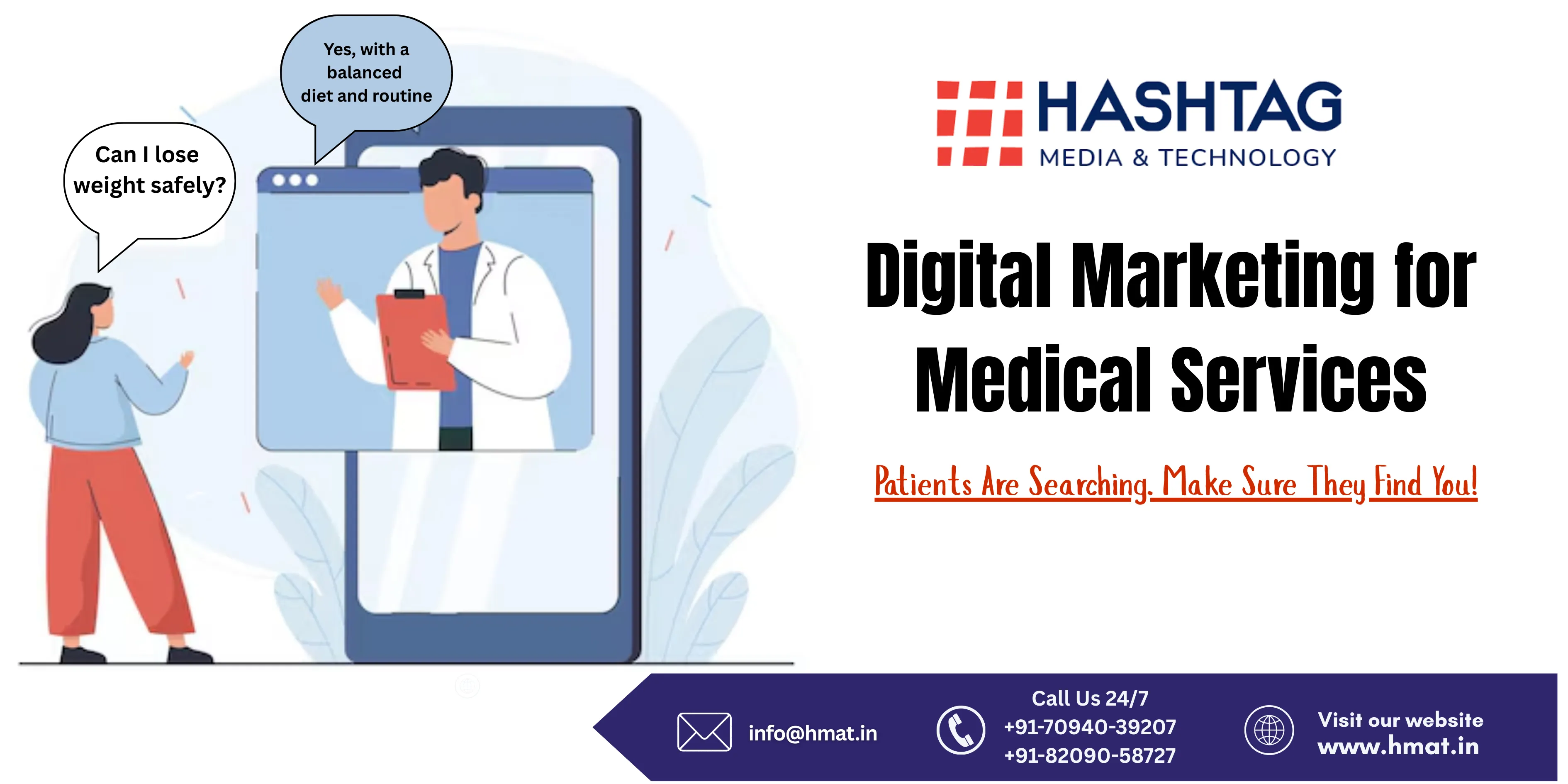 Digital Marketing for Medical Services  in Bangalore and India